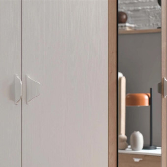 Шкаф с дверцами 3 двери ENZA HOME Коллекция POLKA (ПОЛЬКА) арт. EH56249