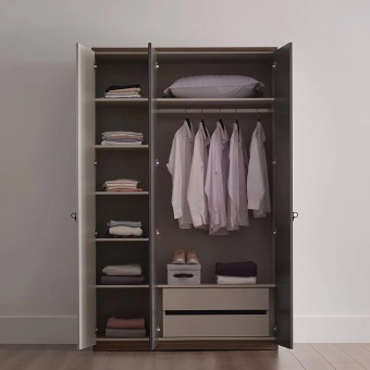 Шкаф с дверцами 3 двери ENZA HOME Коллекция CORDELL (КОРДЕЛЛ) арт. EH57711