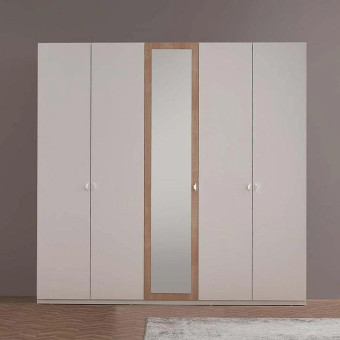 Шкаф с дверцами 5 дверей ENZA HOME POLKA EH56248