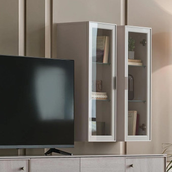 Навесной шкаф с дверцами ENZA HOME Коллекция BASEL (БАЗЕЛЬ) арт. EH59470