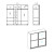Шкаф-купе (240 см) ENZA HOME Коллекция MARSANA (МАРСАНА) арт. EH73964