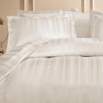 Комплект постельного белья Queen Size (200x220 см) YATAS BEDDING "SHELLY" EH65294