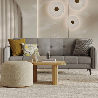 Диван кровать трехместный ENZA HOME ROMINA EH74119