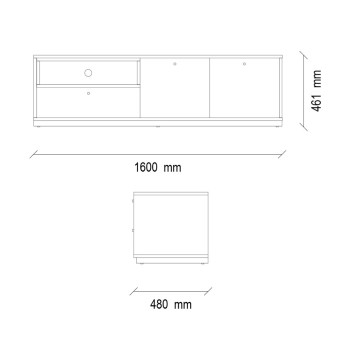 Тумба под ТВ ENZA HOME LORETO EH57629