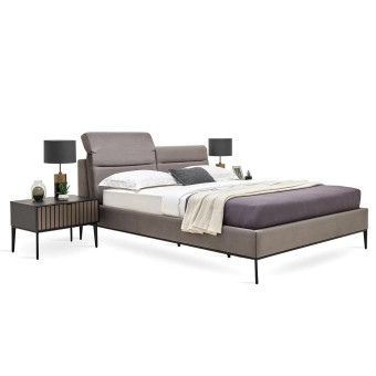 Кровать с изголовьем 160x200 ENZA HOME Коллекция RIGA (РИГА) арт. EH60821