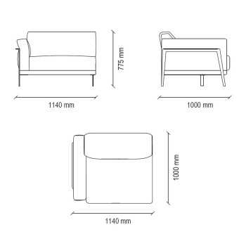 1 местный правый (K1) ENZA HOME EMOTICON EH72133