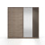 Шкаф-купе (220 см) ENZA HOME VARENA EH69412