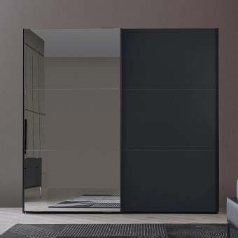 Шкаф-купе 240 черный ENZA HOME Коллекция LEGATO (ЛЕГАТО) арт. EH59511
