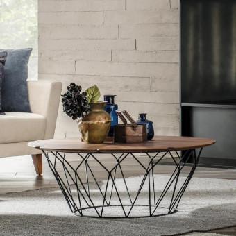 Стол журнальный круглый ENZA HOME VALENTE EH20054