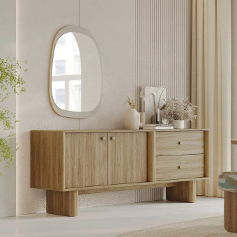 Сервант 208 см ENZA HOME Коллекция PERGE (ПЕРГЕ) арт. EH73894