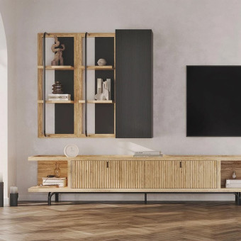 ТВ модуль настенный ENZA HOME Коллекция AUSTIN (АУСТИН) арт. EH68338