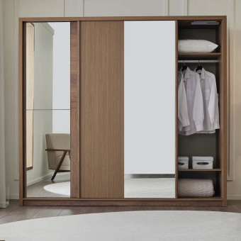 Шкаф-купе (240 см) ENZA HOME PAVIA EH67042