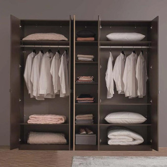 Шкаф с дверцами 5 дверей ENZA HOME POLKA EH59222