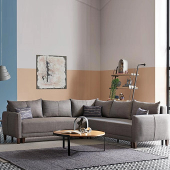 Угловой Диван кровать ENZA HOME Коллекция SMART (СМАРТ) арт. EH55368