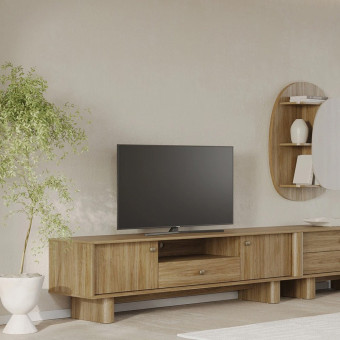 Тумба под ТВ 155 см ENZA HOME Коллекция HERA (ГЕРА) арт. EH73908