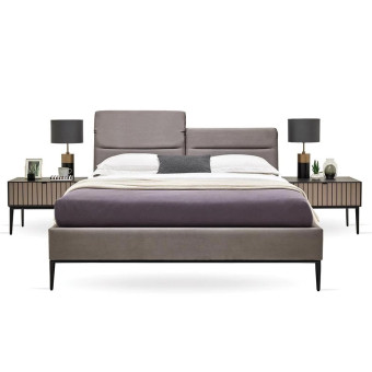 Кровать с изголовьем 160x200 ENZA HOME Коллекция RIGA (РИГА) арт. EH60821