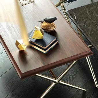 Стол журнальный большой ENZA HOME Коллекция ELEGANTE (ЭЛЕГАНТЕ) арт. EH20167
