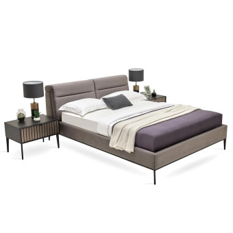 Кровать с изголовьем 160x200 ENZA HOME Коллекция RIGA (РИГА) арт. EH60821