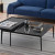 Стол журнальный квадратный ENZA HOME Коллекция RIGA (РИГА) арт. EH61301