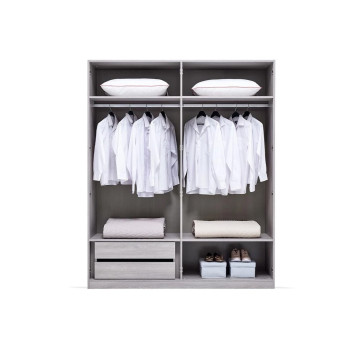 Шкаф с дверцами 4 двери ENZA HOME BASEL EH59484