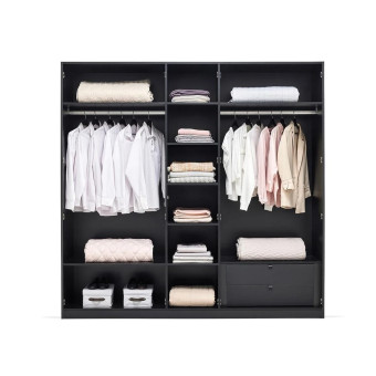 Шкаф гардеробный 5 дверей ENZA HOME LEGATO EH59515