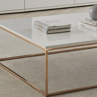 Стол журнальный (белый) ENZA HOME LEGATO EH60858