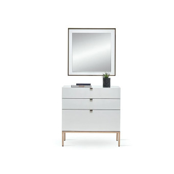 Комод с 3 ящиками (белый) ENZA HOME Коллекция LEGATO (ЛЕГАТО) арт. EH59505