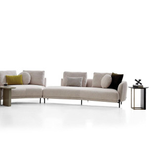 Лаунж прямой левый (H2) ENZA HOME Коллекция SEOUL (СЕУЛ) арт. EH71616