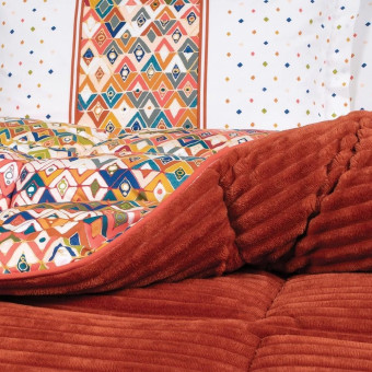 Комплект постельного белья с одеялом Single Size (155x215 см) YATAS BEDDING "DIAMOND" EH62612
