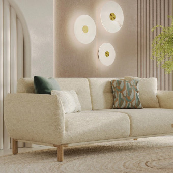 Диван двухместный ENZA HOME Коллекция PERGE (ПЕРГЕ) арт. EH73728