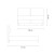 Основание с ящиком 160x200 ENZA HOME Коллекция LORETO (ЛОРЕТО) арт. EH57693