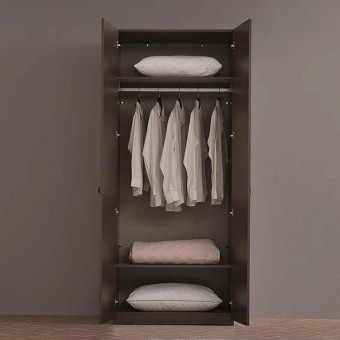 Шкаф с дверцами 2 двери ENZA HOME POLKA EH59221