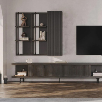 Шкаф настенный ENZA HOME Коллекция AUSTIN (АУСТИН) арт. EH68340