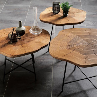 Стол журнальный (орех) ENZA HOME WOODY EH24834