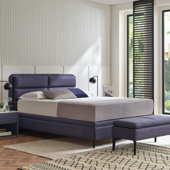 Кровать с изголовьем ENZA BOTANIC 160x200 EH73939