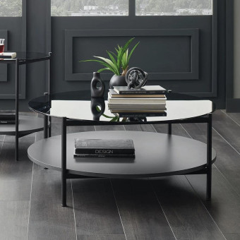 Стол журнальный круглый ENZA HOME Коллекция RIOSA (РИОСА) арт. EH68115