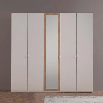 Шкаф с дверцами 5 дверей ENZA HOME POLKA EH56248