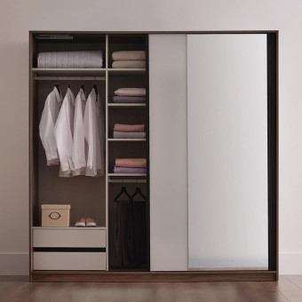 Шкаф-купе (220 см) ENZA HOME Коллекция CORDELL (КОРДЕЛЛ) арт. EH57709