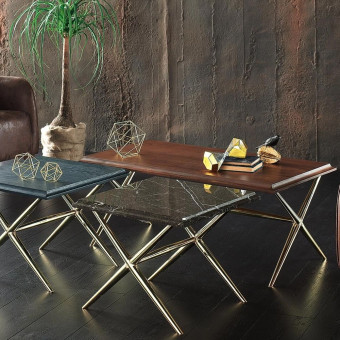 Стол журнальный мрамор ENZA HOME Коллекция ELEGANTE (ЭЛЕГАНТЕ) арт. EH20169