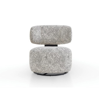 Кресло вращающаяся ножка ENZA HOME SOHO EH69434