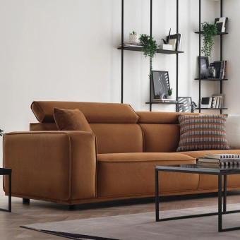 Диван трехместный ENZA HOME Коллекция MILOS (МИЛОС) арт. EH65341
