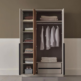 Шкаф с дверцами 3 двери ENZA HOME LORETO EH57656