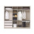 Шкаф-купе 240 Версия 1 ENZA HOME Коллекция NETHA (НЕТА) арт. EH56242