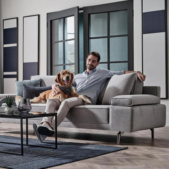 Диван трехместный ENZA HOME Коллекция PETRA (ПЕТРА) арт. EH67325
