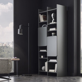 Шкаф книжный ENZA HOME Коллекция BLEND (БЛЭНД) арт. EH68794