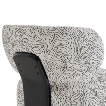 Кресло вращающаяся ножка ENZA HOME SOHO EH69434