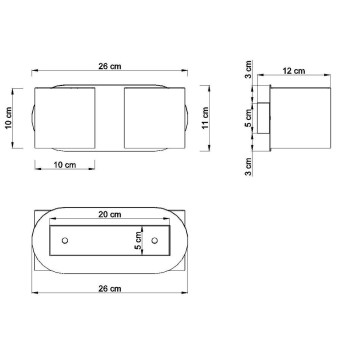 Настенный светильник Sollux Orbis SL.0659