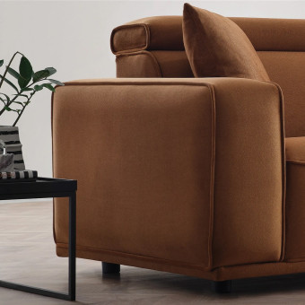 Диван двухместный ENZA HOME Коллекция MILOS (МИЛОС) арт. EH65360