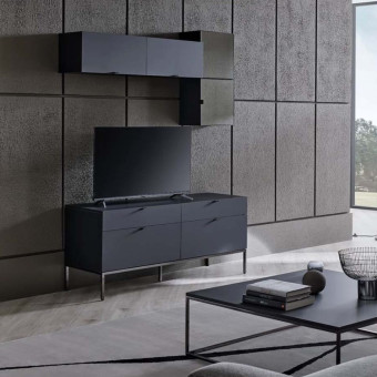 ТВ тумба с 4 ящиками ENZA HOME Коллекция LEGATO (ЛЕГАТО) арт. EH60843