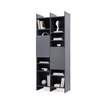 Шкаф книжный ENZA HOME Коллекция BLEND (БЛЭНД) арт. EH68794